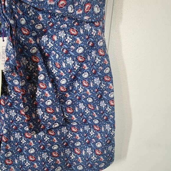 Antonio Melani Blue & Red Flowered Shorts - Picture 8 of 10